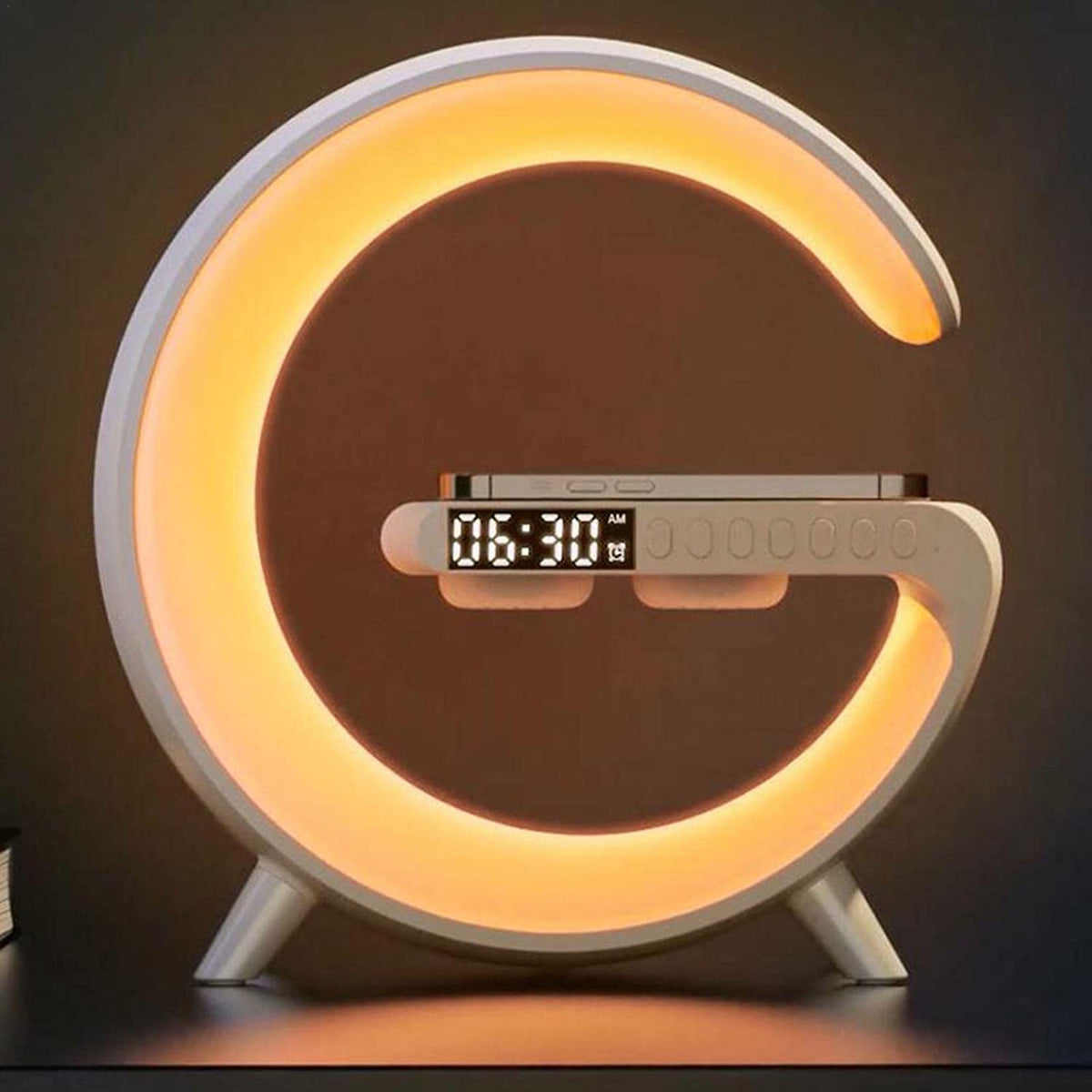 Charger Lamp (LED Speaker + Wireless Charging) - Trendora